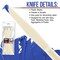 5-Piece Plastic Palette Knife Set for Acrylic Painting - Paint Spatula Tools for Oil, Canvas Art - Painting Knives for Mixing, Texturing - Pallet Knives for Art & Cake Decorating